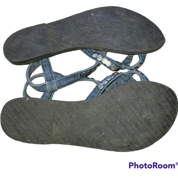 Calvin Klein studded sandals - Picture 3 of 3